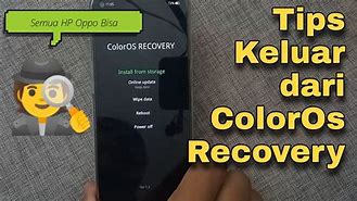 Cara Keluar Dari Recovery Mode Oppo A3S