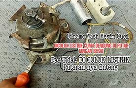 Dinamo Mesin Cuci Cuma Berdengung