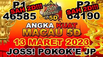 Prediksi 5D Toto Macau Hari Ini